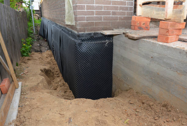Happy homeowners after waterproofing job in Whitehouse Station
